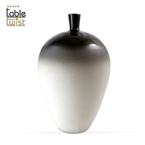 Gradient Color Snowflake Design Vase